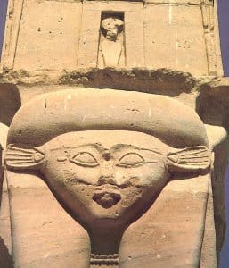 Papyrus war das Kultsymbol der Göttin Hathor