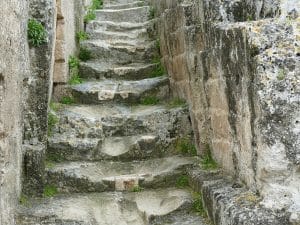 Shamanism - A Tool. Steps symbolising the spiritual path of initiation, wisdom and inner development in traditional shamanism.